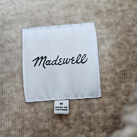 Madewell Fleece Teddy Bear Jacket - Picture 3 of 5